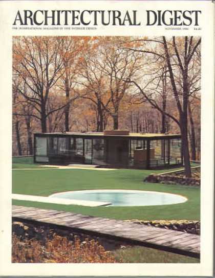 Architectural Digest - November 1986