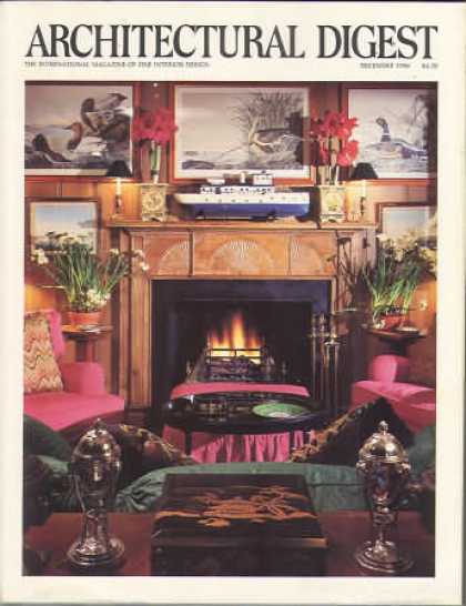 Architectural Digest - December 1986