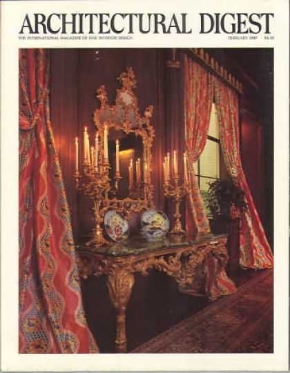 Architectural Digest - February 1987