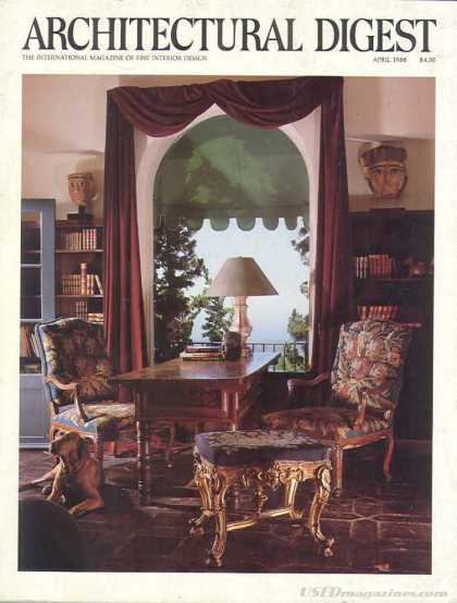 Architectural Digest - April 1988