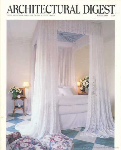 Architectural Digest - August 1988