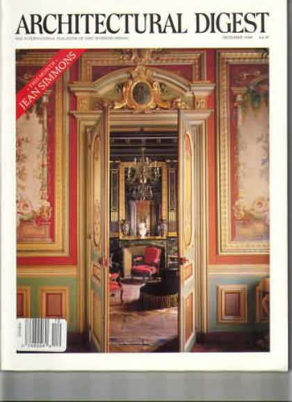 Architectural Digest - December 1988