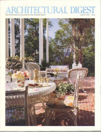 Architectural Digest - August 1989