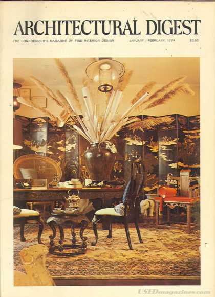 Architectural Digest - January 1974