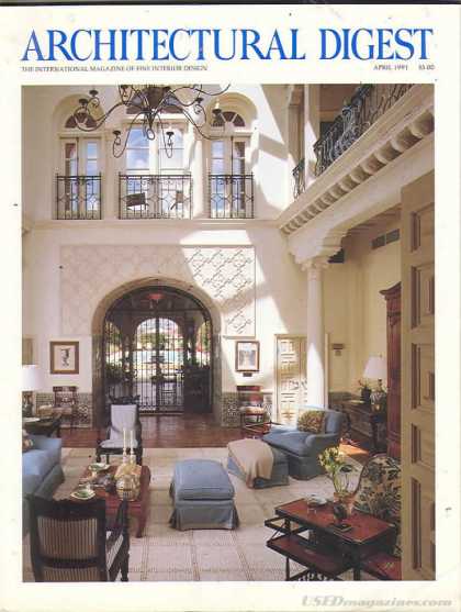 Architectural Digest - April 1991