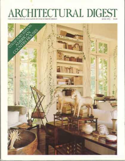 Architectural Digest - June 1991