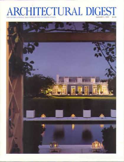 Architectural Digest - August 1991