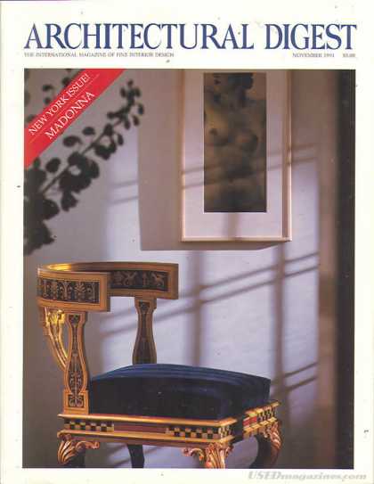 Architectural Digest - November 1991