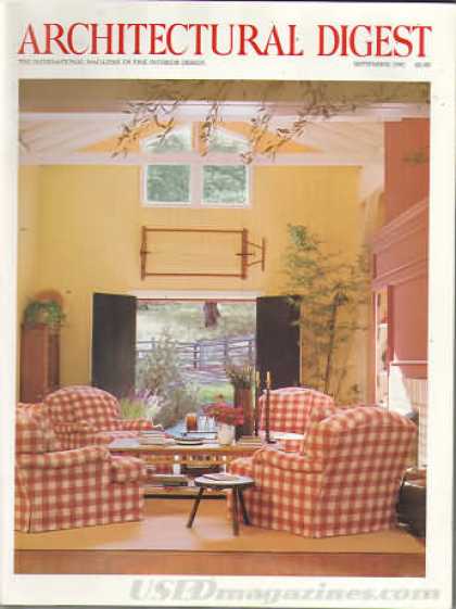 Architectural Digest - September 1993