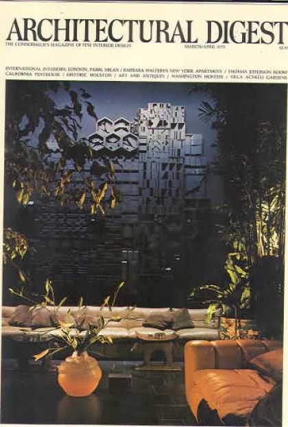 Architectural Digest - March 1975