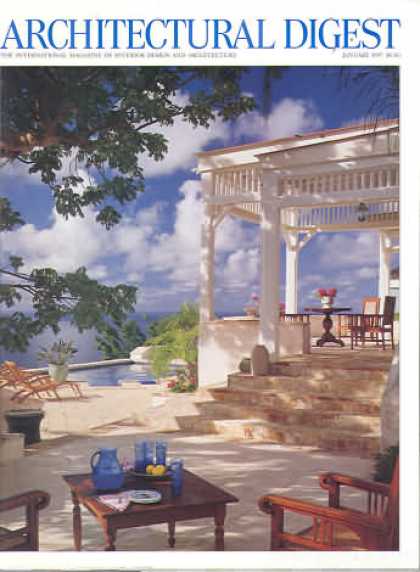 Architectural Digest - January 1997