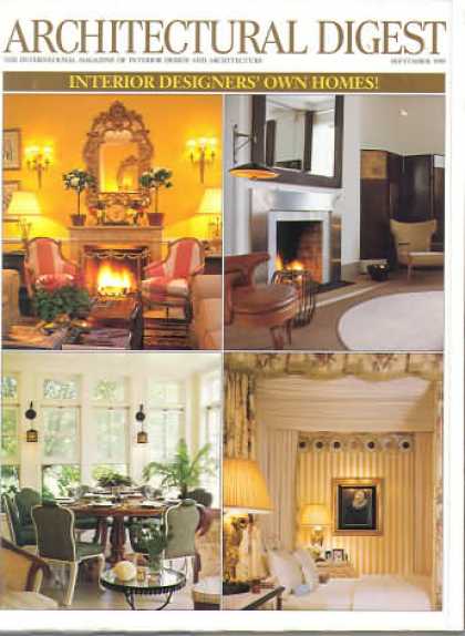 Architectural Digest - September 1999