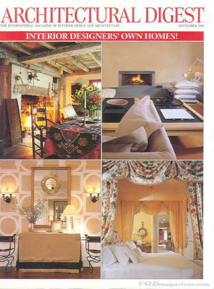 Architectural Digest - September 2000