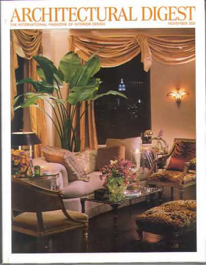 Architectural Digest - November 2001