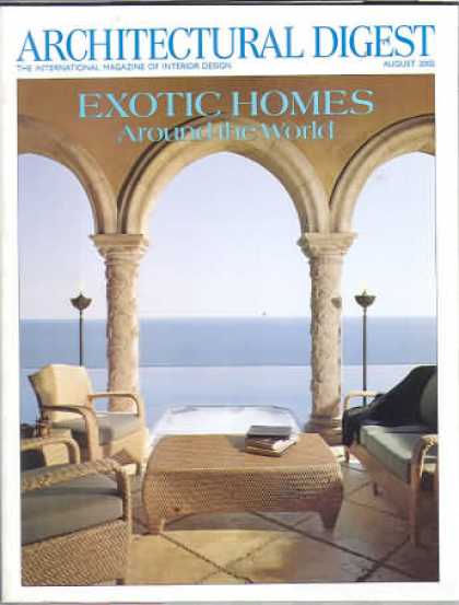 Architectural Digest - August 2002