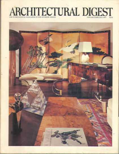 Architectural Digest - January 1977