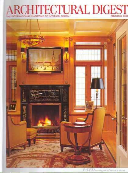 Architectural Digest - February 2005