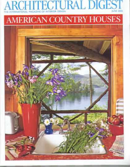 Architectural Digest - June 2005