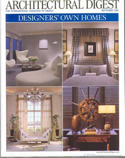 Architectural Digest - September 2006