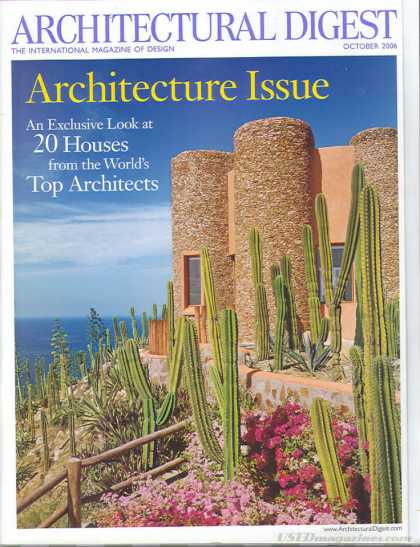 Architectural Digest - October 2006