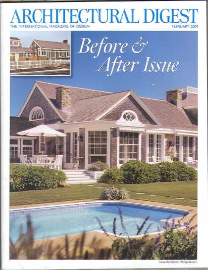 Architectural Digest - February 2007