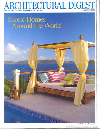 Architectural Digest - August 2007