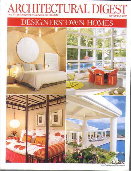 Architectural Digest - September 2007