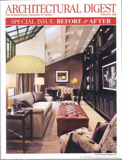 Architectural Digest - February 2008