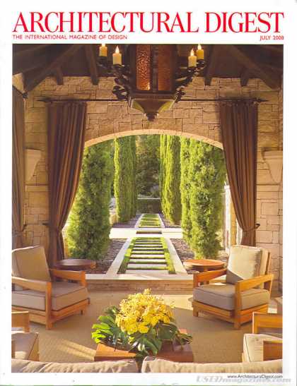 Architectural Digest - July 2008
