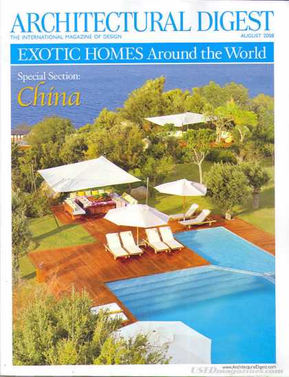 Architectural Digest - August 2008