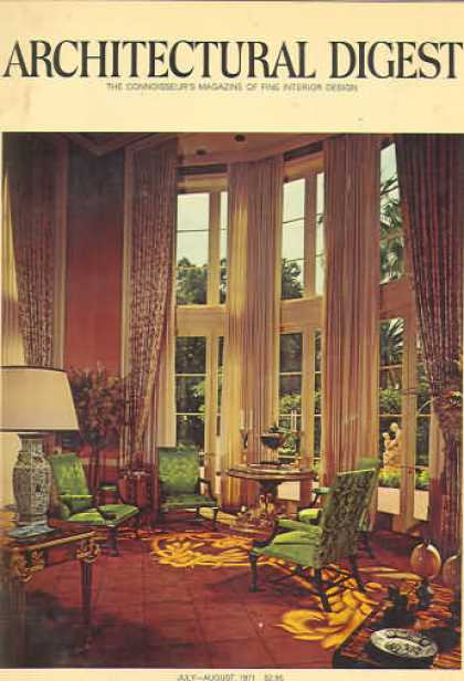Architectural Digest - July 1971
