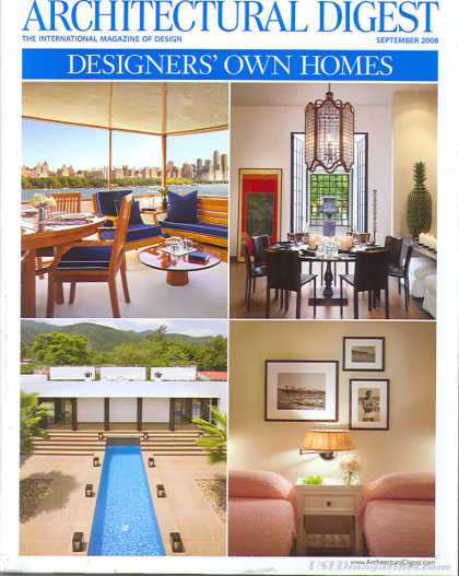 Architectural Digest - September 2008