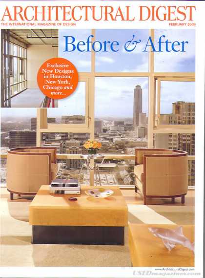 Architectural Digest - February 2009