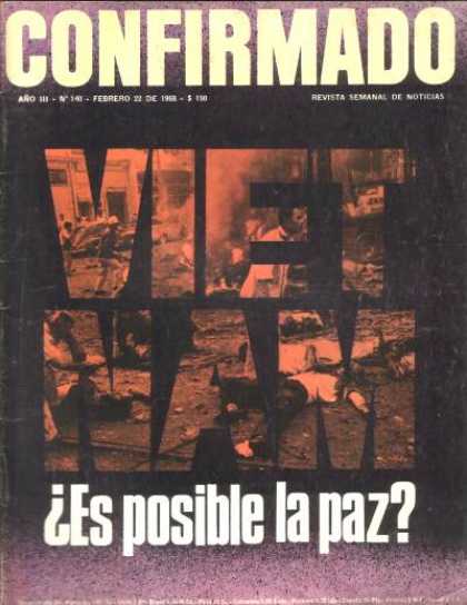 Argentinian Magazines - Revista Confirmado 1968 - Vietnam