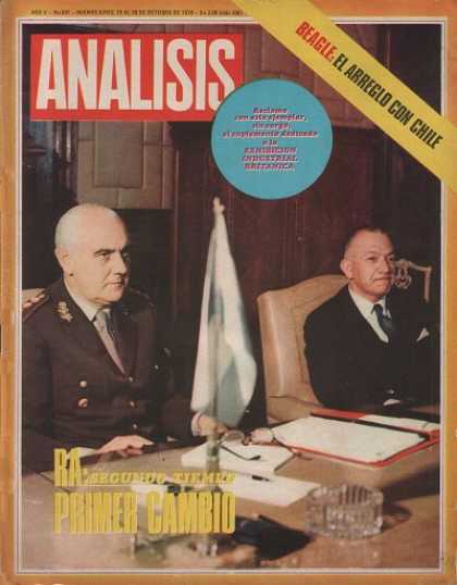 Argentinian Magazines - Revista Análisis - 1970 - Lanusse-Levingston