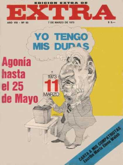Argentinian Magazines - Revista Extra 1973 - Hector Cámpora