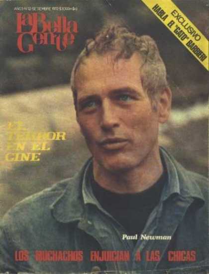 Argentinian Magazines - Revista Bella Gente - Paul Newman