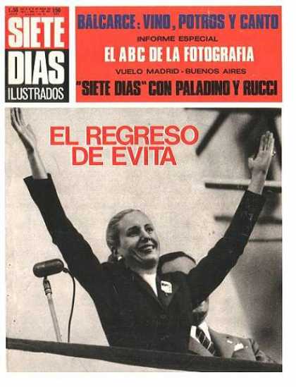 Argentinian Magazines - Revista Siete Días Ilustrados (1971)