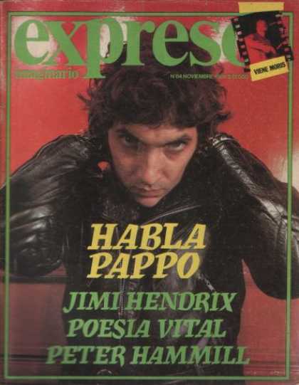 Argentinian Magazines - Revista Expreso Imaginario - nov. 1981