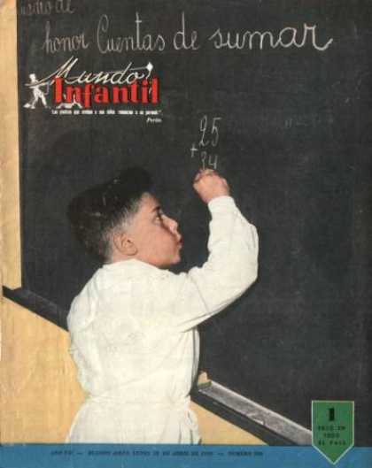 Argentinian Magazines - Revista Mundo Infantil 18-04-1955