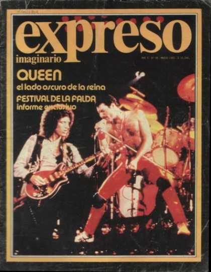 Argentinian Magazines - Revista Expreso Imaginario - marzo 1981