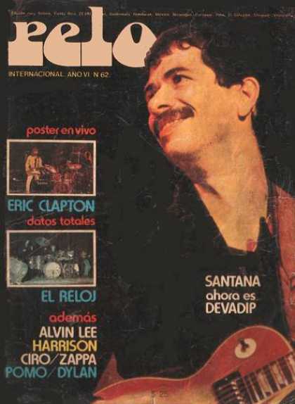 Argentinian Magazines - Revista Pelo 62 - Santana