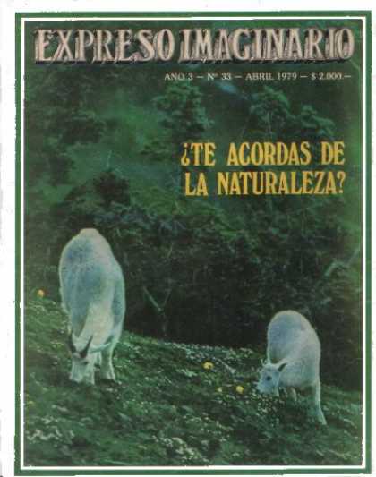 Argentinian Magazines - Revista Expreso Imaginario - abril 1979
