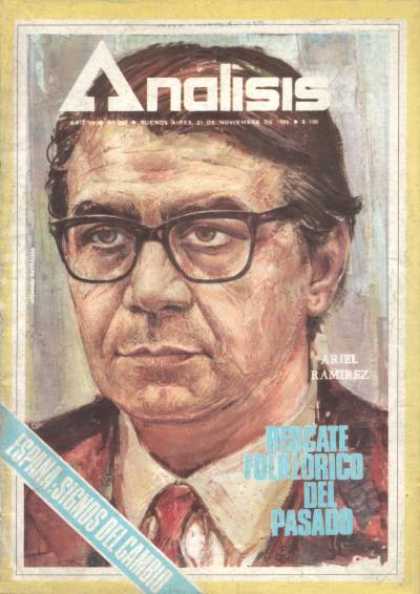 Argentinian Magazines - Revista Análisis 1966 Ariel Ramirez