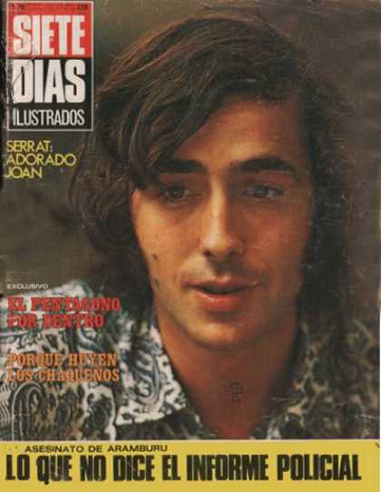 Argentinian Magazines - Siete Días Ilustrados 1970