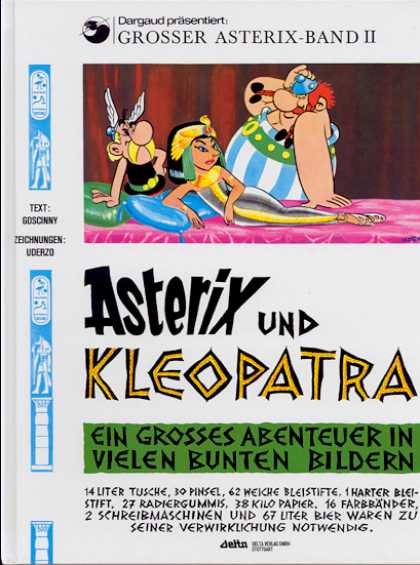 Asterix - Asterix und Kleopatra - Lutecce - River - Sky - Mountains - Island