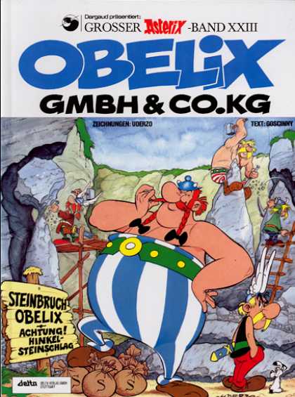 Asterix - Obelix GmbH & Co. KG - Rgoscinny - Auderzo - Gmbhu0026cokg - Albert Cderzo - Steinbruch Obelix