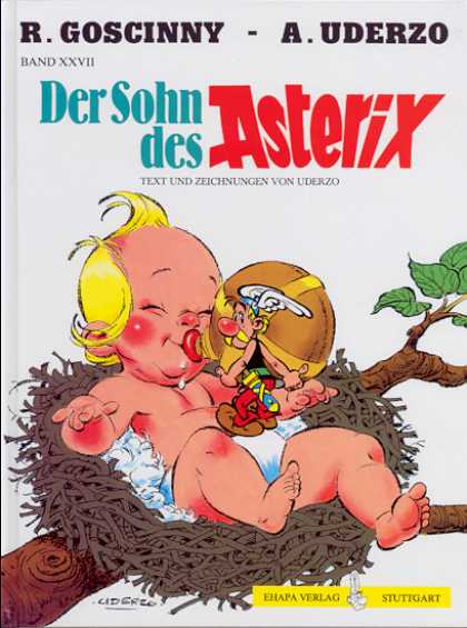 Asterix - Der Sohn des Asterix - R Goscinny - A Uderzo - Der Sohn - Baby - Tree