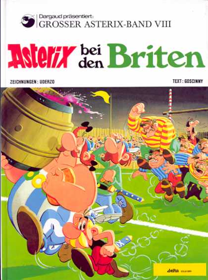 Asterix - Asterix bei den Briten - Cartoons - Barrel - Men - Pirates - People