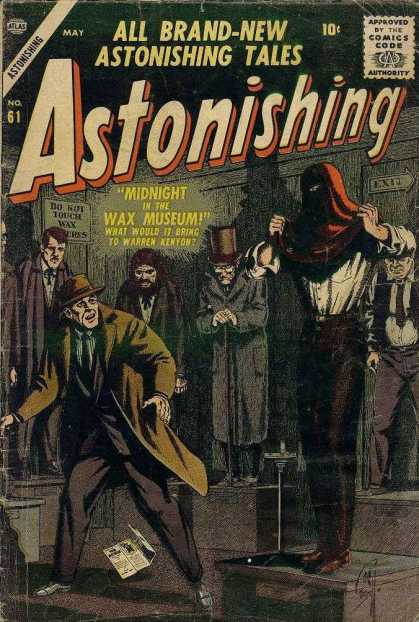 Astonishing 61 - Wax Musuem - Horror - Warren Minton - Tales Of Terror - Suspense